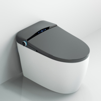 Salle de bain électrique moderne à capteur automatique, toilette intelligente japonaise intelligente, cuvette de toilette, toilette intelligente automatique