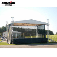 Sistema de Altavoces Line Array para DJ con Estructura de Techo para Conciertos