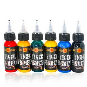 Ensemble de <span class=keywords><strong>pigments</strong></span> d'encre de tatouage corporel semi-permanent organique professionnel, longue durée, non toxique, 30 ml, couleurs faciles à colorer - Product Image 6