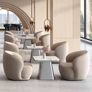 Ensemble table et chaises de négociation, espace de repos, bureau de réception, table de négociation, bureau de vente, salon de beauté - Product Image 3