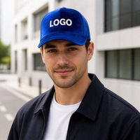 Casquette de baseball en velours à 5 panneaux OEM, profil profond, logo emblème, personnalisable pour entreprise, équipe, Kapa, casquette unisexe, vente en gros, cadeau promotionnel, fournisseur