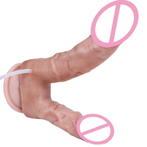 Soft Liquid Silicone Lifelike Realistic <b>Dildo</b> Thick Squirting <b>Dildo</b> Adult Butt Plug Adult Anal Toy for Women Men Couple - Product Image 2