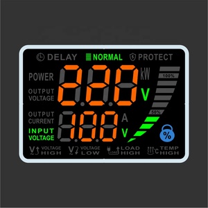 Stabilizer Kontrol Motor Servo Presisi Berkualitas Tinggi 10000VA AC220V Regulator Tegangan Otomatis (AVR) SVC Satu Fasa untuk Rumah - Product Image 4