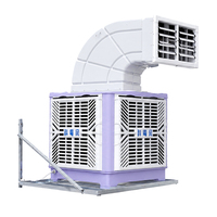 Keyuefeng 18000CFM Enfriador de aire industrial Ventana Montaje en pared Enfriador evaporativo para talleres