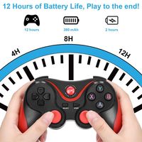 Nuevos Joysticks de Video Inalámbricos 2.4G BT para Teléfonos Móviles, Controles de Juego para Smartphones Android e iOS
