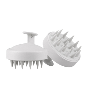 Eco Friendly Biodegradable Wheat Straw Scalp Massager Scrubber Promote Hair Growth and Dandruff Treatment Scalp Sampoo <b>Brush</b> - Product Image 4