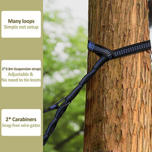 KINGGEAR-<span class=keywords><strong>Hamac</strong></span> de camping ultraléger pour randonnée et randonnée, capacité de charge de 660lb, filet pop-up, <span class=keywords><strong>hamac</strong></span> avec <span class=keywords><strong>moustiquaire</strong></span> - Product Image 6