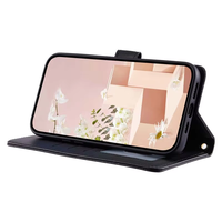 Étui de téléphone en cuir tout compris anti-chute avec rabat, compatible avec les séries iPhone 16, 17, 18, avec fente pour cartes et protection portefeuille
