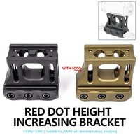 LWXC Tactical SP 1.93 Inch Red Dot Sight Scope Mount Magnifier Base Scope Optics Mount Hunting Accessories