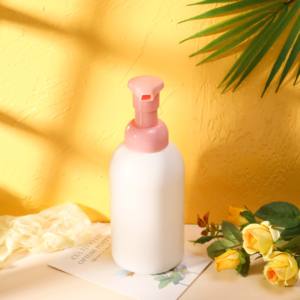 Chất Lượng Cao 500Ml Rỗng <span class=keywords><strong>Pet</strong></span> Nhựa Mỹ Phẩm Bọt Chai Lotion Bơm Cho Tay Xà Phòng Chăm Sóc Da Vẻ Đẹp Bao Bì Biểu Tượng Tùy Chỉnh - Product Image 6