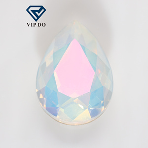 Venta caliente de alta calidad K9 Placa de proteína de vidrio <span class=keywords><strong>LA</strong></span> <span class=keywords><strong>serie</strong></span> corte de pera suelta Pointback Crystal Rhinestone para <span class=keywords><strong>la</strong></span> fabricación de joyas - Product Image 6
