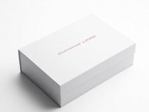 Coffret d'emballage avec impression de logo personnalisée et couvercle magnétique pour rasoirs à lame plate et mousse à raser - Product Image 1