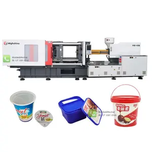 High Quality Plastic Yogurt Cup With Lid Making Machine Injection Moulding Machine