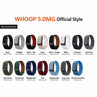 Bracelet de sport en nylon 10 mm avec boucle ardillon, design boucle sport, sangle de remplacement réglable pour tracker d'activité avec logo personnalisé