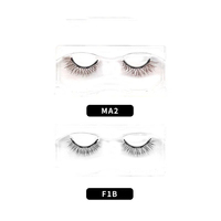Faux cils magnétiques doux en vison synthétique végétalien, plusieurs styles disponibles, réutilisables, pour maquillage OEM/ODM, cils en bande complète