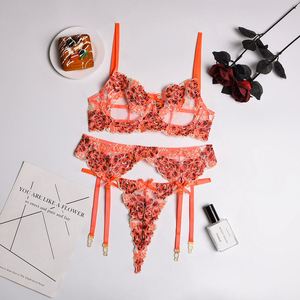 Ropa interior transparente de alta calidad para mujer joven, sujetador y bragas sexys, <span class=keywords><strong>Nude</strong></span> picardías, lencería japonesa, 2020 - Product Image 6