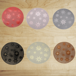 Wholesale Modern Silver PVC <b>Faux</b> <b>Leather</b> Mats & Pads Cutout Decoration Drain Coasters & <b>Placemats</b> - Product Image 6