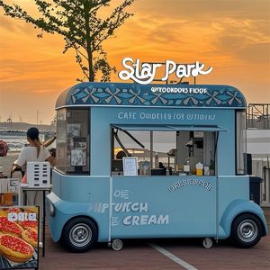 Food Truck Mobile con Cucina Completa, Rimorchio per Cibo da Asporto Completamente Attrezzato Secondo gli Standard USA - Product Image 3