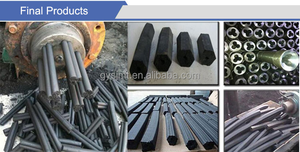 Fournisseur d'usine coque de riz déchets de bois sciure de bois bbq coquilles de palmier fabrication de charbon de bois presse à briquettes à vis faisant la machine prix - Product Image 5