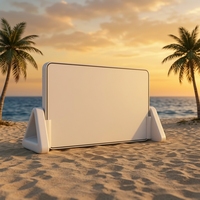 Ensemble de projection de films gonflable EJIA Heavy Duty DWF |   Écran de cinéma extérieur de qualité professionnelle pour événements en resort |   Imperméable