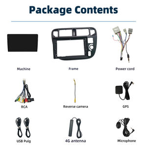 7870 2K แอนดรอยด์13เครื่องเล่นดีวีดีสเตอริโอ WiFi 4G DSP เครื่องเสียงระบบนำทางในรถสำหรับฮอนด้าซีวิค Ek3 Ek4 <span class=keywords><strong>Ek9</strong></span> 1995-1999 - Product Image 2