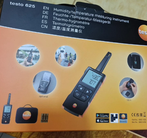 Termohigrómetro Digital Testo Serie 625/605i/605-H1 con Conexión a Aplicación, Nuevo y en Oferta - Product Image 2