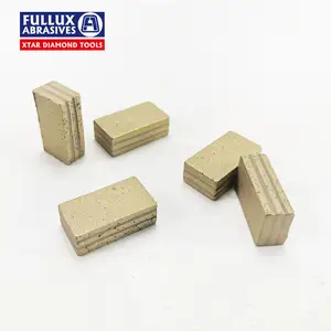 Fullu Supply China Marble Cutting Segment Hand Machine Parts Marble Diamond Segment For Stone Cutter