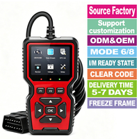 Dispositivo de Diagnóstico Automotriz Universal V519, Lector de Códigos, Probador de Batería, Escáner de Vehículos I/M Ready, Herramienta OBD2