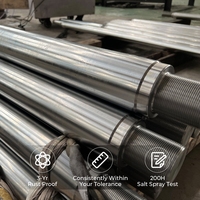 Tige de piston chromée dure, longueur et diamètre sur mesure, usinée CNC