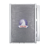 Condenseur de climatisation entièrement en aluminium sur mesure OEM ODM pour Hino Séries 300 500 700 EURO 3 - Radiateur de climatisation