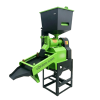Petit moulin à riz à double vibration, modèle haute performance, réglage à 50 boutons, machine à décortiquer le riz paddy pour la ferme