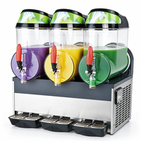 Machine à slush en acier inoxydable 10L, qualité alimentaire, écologique, faible niveau sonore, pour boissons glacées et margaritas