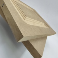 Panneau MDF brut moderne sablé à bas prix, personnalisable pour chambre, cuisine, porte, armoire, bureau 2400*1220mm