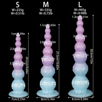 Plug anal perlé extra long, dilatateur anal gay, stimulateur anal, jouet sexuel pour adultes, nouveauté unisexe, jouet de masturbation