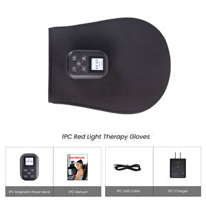 OEM ODM, Batería Integrada, LED Infrarrojos de 660nm y 850nm, 180 LED, Terapia de Luz Roja, Transpirable, Profesional, para el Dolor de Manos, Palmas, Dedos y Muñecas - Product Image 5