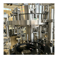 Machine de remplissage isobare 8-4-4, 2000 BPH, pour bouteilles en verre, eau gazeuse, boissons gazeuses