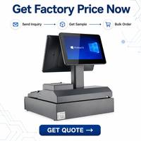 TPV Todo en Uno OEM/ODM de 15.6 Pulgadas Táctil, Windows/Android, Logotipo/Diseño/Software Personalizados, Equipo Profesional, Stock Disponible