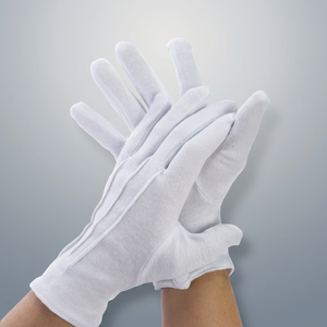 Guantes Térmicos de Cuero Estilo Punk Formales con Botones a Presión, Elásticos, para Ceremonias, Etiqueta, Uniformes, Conserjería, Banquetes, Porteros - Product Image 2
