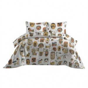 Juego de Funda de Edredón 100% Algodón Cani Alemán Cama Individual 135x200cm - Product Image 3