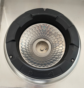 Venta al por mayor 18L Freidora profesional Gas Propaan Comercial grande con grifo de drenaje Equipo de cocina - Product Image 2