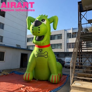 Evento Temático <span class=keywords><strong>de</strong></span> Mascotas con Animal <span class=keywords><strong>de</strong></span> Dibujos <span class=keywords><strong>Animados</strong></span> Inflable Verde Personalizado - Product Image 6