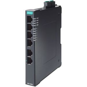Commutateur Ethernet industriel géré Gigabit Moxa SDS-3006-T à 6 ports pour entreprises - Product Image 1