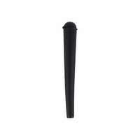 Tubes à cigarettes coniques en plastique de 120 mm, très demandés, avec boîte de rangement anti-humidité pour cigarettes et emballages