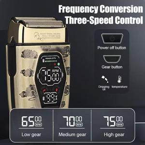 पुरुषों के लिए 7500 आरपीएम इलेक्ट्रिक फॉइल शेवर इलेक्ट्रिक रेजर को रिचार्जेबल इलेक्ट्रिक रेजर रिचार्जेबल इलेक्ट्रिक रेजर - Product Image 5