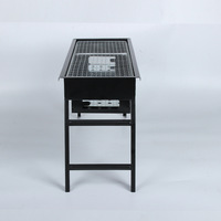 Barbecue au charbon de bois argentin multifonctionnel portable et sans fumée, épaissi, vente en gros directe usine