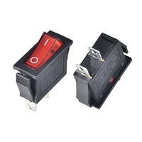 KCD-1 KCD3 KCD4 Interrupteurs à bascule 3 positions éclairés par LED ON-OFF-ON