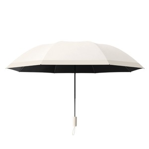 Paraguas para Sol y Lluvia de 100 cm, 8 Varillas, Apertura Manual, Varillas de Aleación, Diseño Minimalista de Nailon para Viajes, Protección Solar y contra la Lluvia - Product Image 2