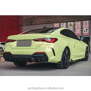 Vente flash - Kit carrosserie en fibre de carbone G22 G23 425i 430I pour BMW - Spoiler avant et diffuseur arrière en fibre de carbone - Product Image 3
