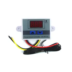 XH-W3001 12v 120w Temperature Controller XH-W3001 For Incubator Cooling Heating Switch Thermostat NTC Sensor XH-W3001