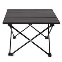 Table de camping pliable moderne de luxe pour l'extérieur, structure en fer, imperméable, ultralégère, mobilier d'extérieur portable pour utilisation en parc